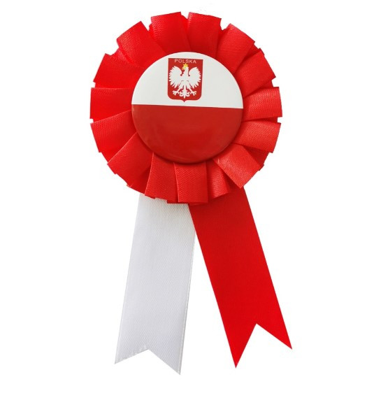 Kotylion narodowy Biało-czerwoni GoDan